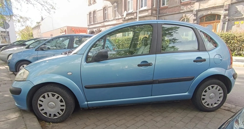 Citroen C3 cena 6200 przebieg: 59079, rok produkcji 2004 z Wrocław małe 29